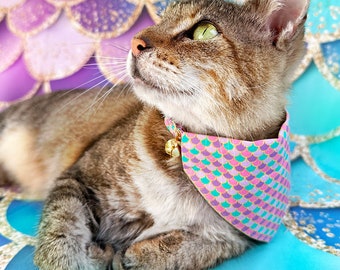 Katzenhalsband Aus Baumwolle – 2 Stück Mit Blumenmuster Und Sicherheitsglocke