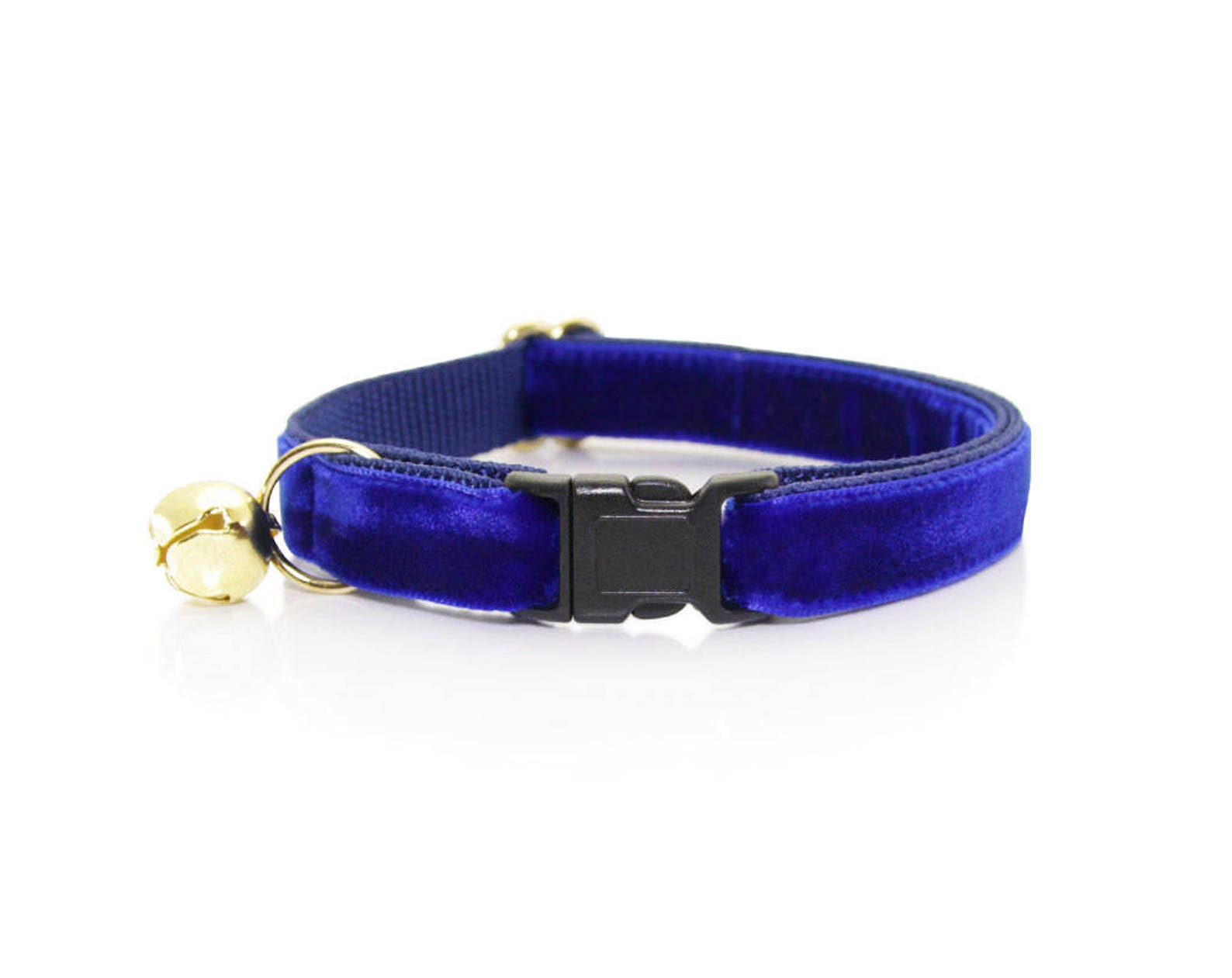 Cat Collar & Bow Tie Set velvet Sapphire Blue Etsy