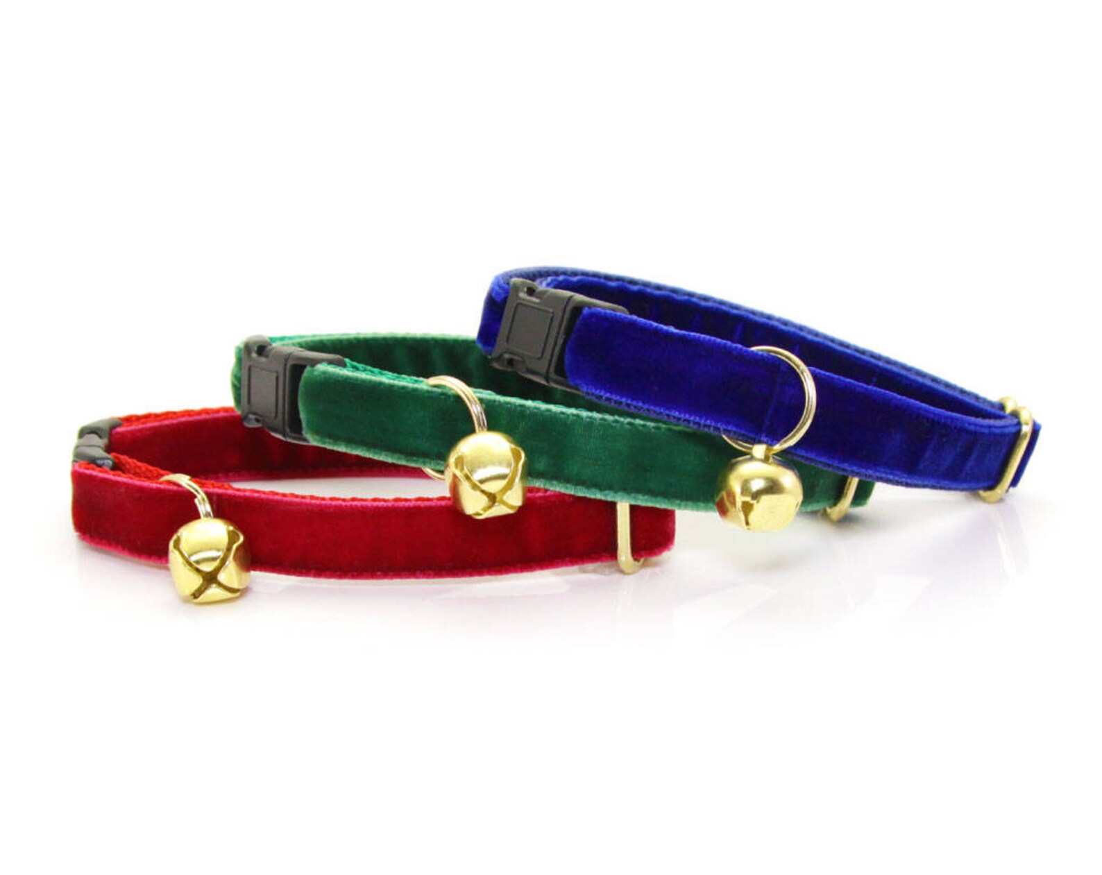 Cat Collar & Bow Tie Set velvet Sapphire Blue Etsy