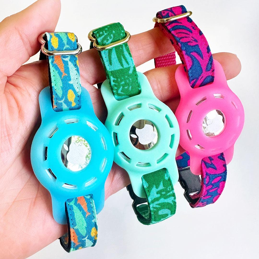 5 Katzenhalsbänder Mit Glöckchen – Verstellbar 18-30 Cm, Frucht-Design, Weiches Polyester