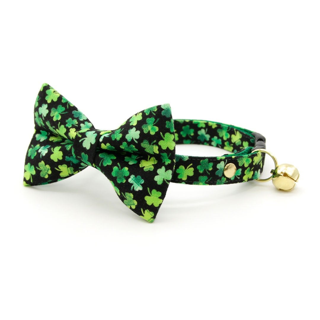 Cat Collar Bowtie 2-Pack St. Patrick's Day Cat Collars