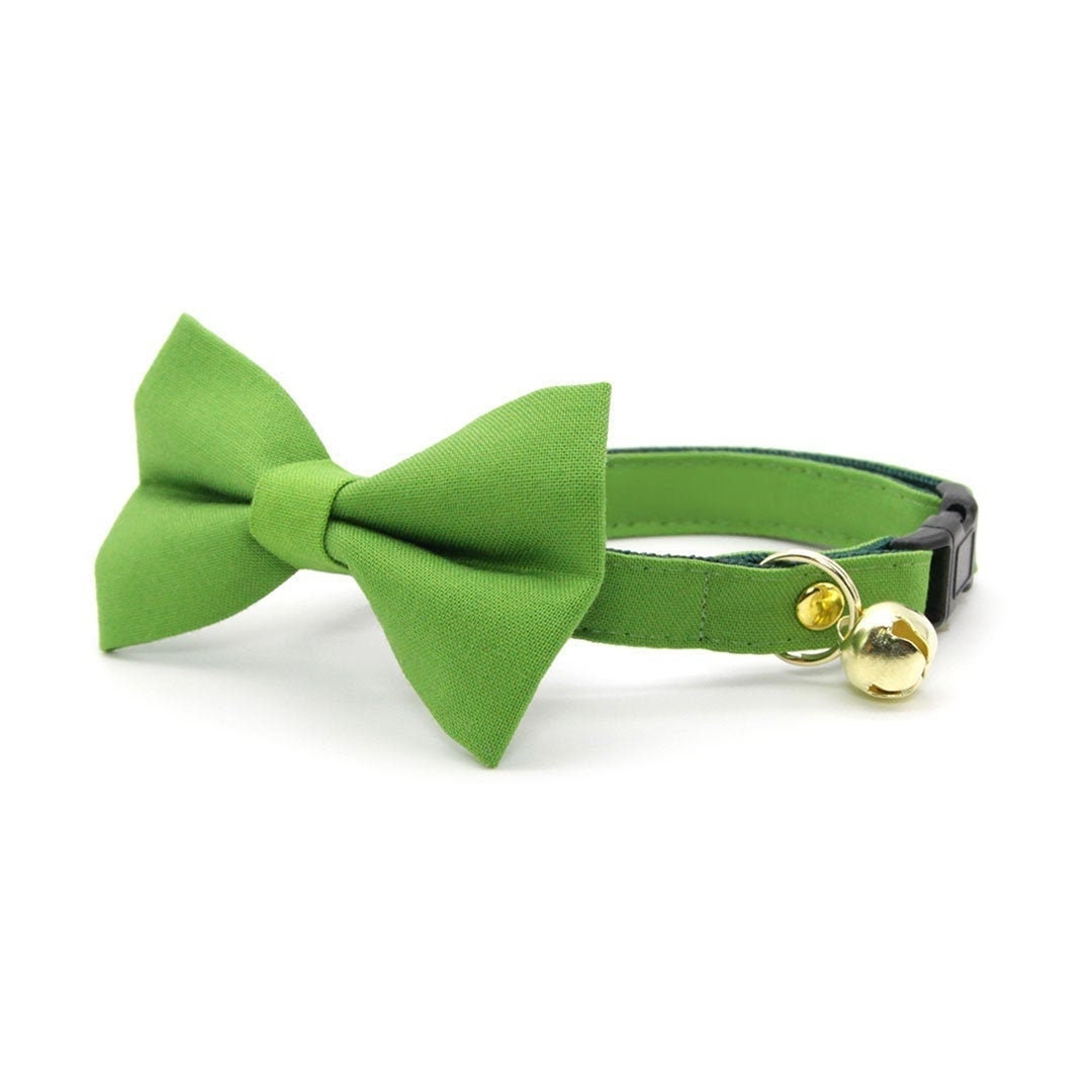 Bow Tie Cat Collar Set color Collection Apple Etsy