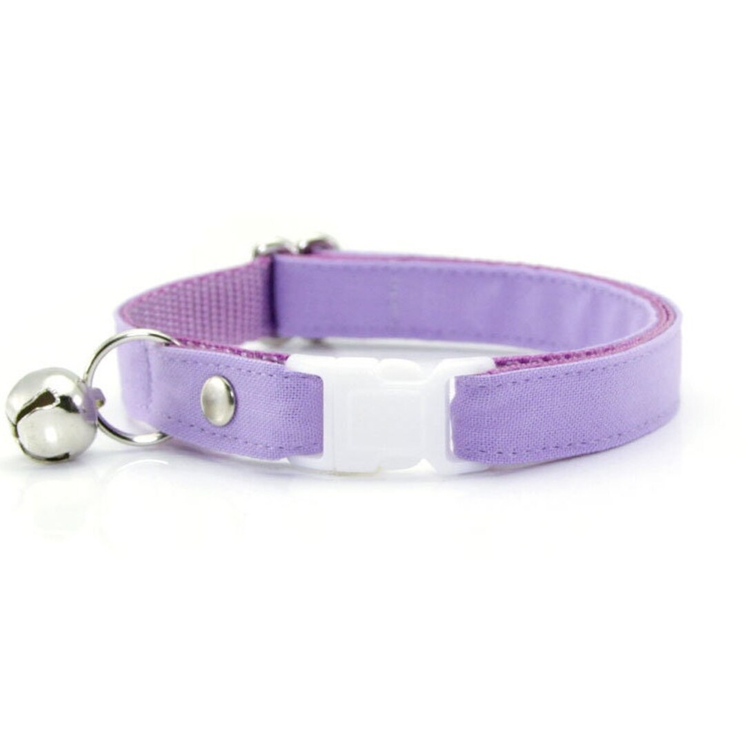 Purple Cat Collar color Collection Lavender Pastel Purple Cat Collar