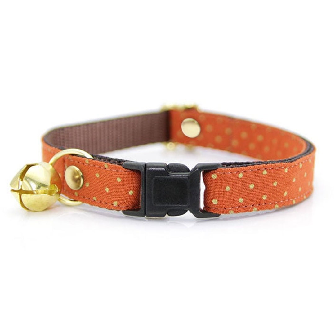 Orange Cat Collar pumpkin Spice Thanksgiving & Etsy