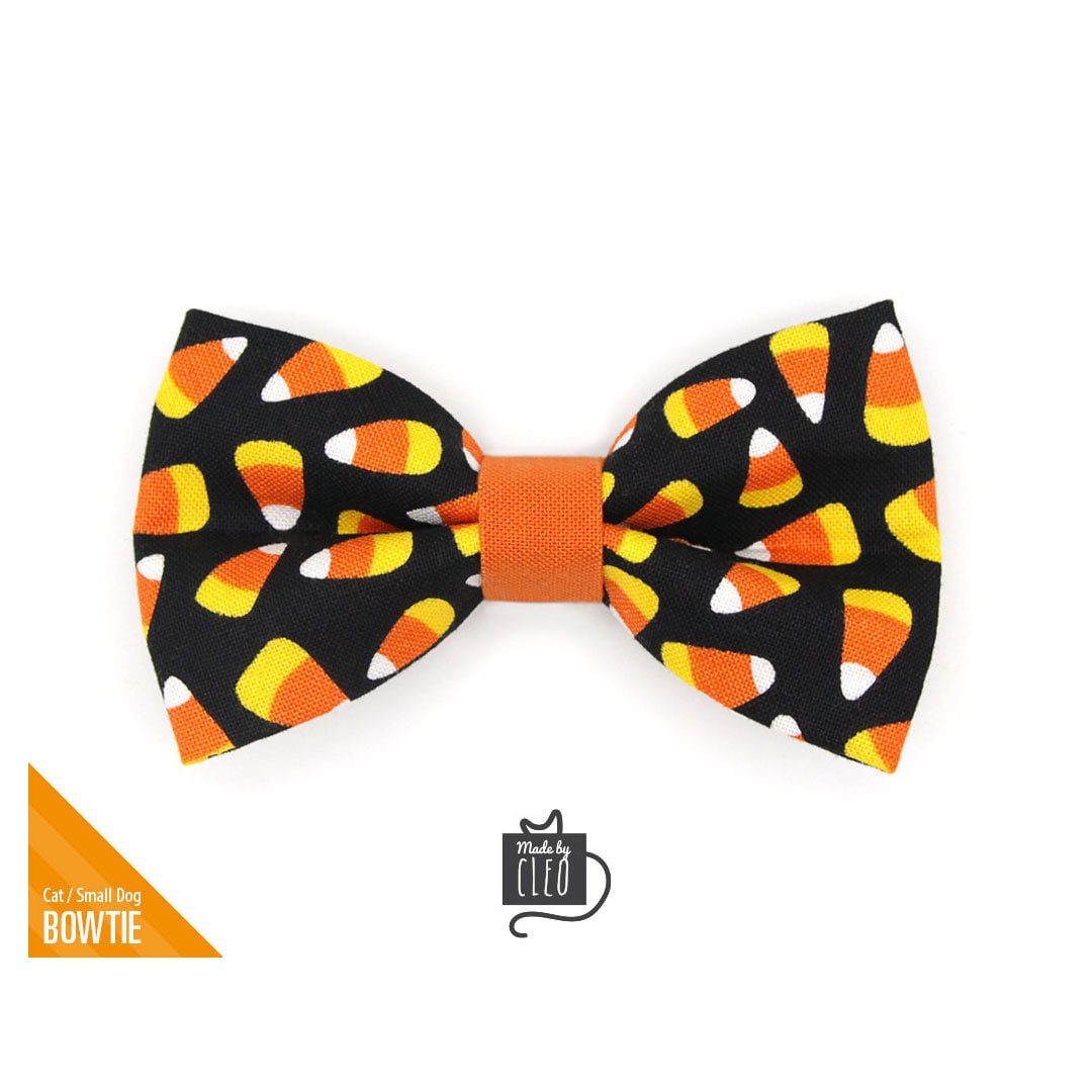 Halloween bow sale ties for cats