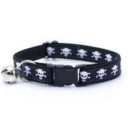 Halloween Cat Collar spirit Walker Black Etsy
