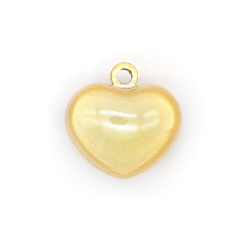 Pastell Katzen Glocke - ""Twinkle Heart Bell"" - Haustierhalsband Glocken / Katzenhalsband Herz Glocke / Hundeglocke / Katzenhalsband mit Glocke / Klingelton Glocke." Bild 6