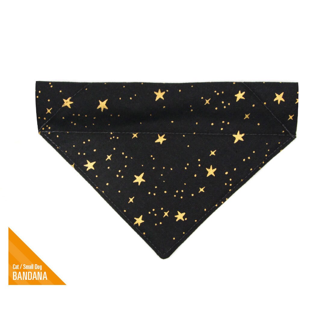 Black Gold Bandana Etsy