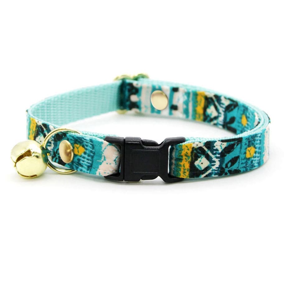 Surf Cat Venice Ink Cat Collar