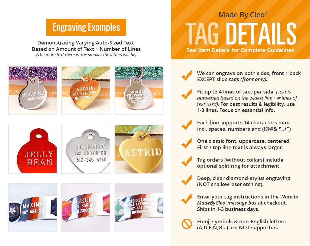 Engraved Cat ID Tag / Cat Tag Pet ID / Cat Collar Id Tag / Etsy Australia