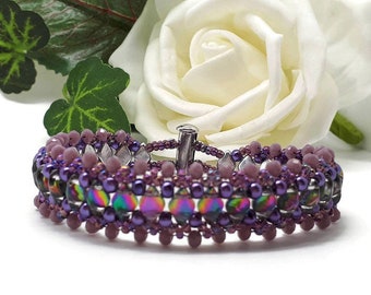 Purple Rainbow Bracelet