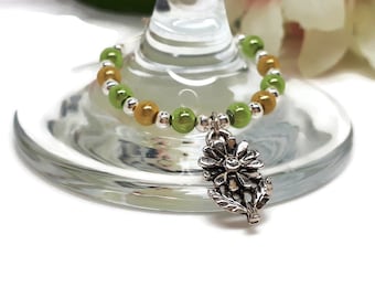 Gardener's Wine Glass Charms