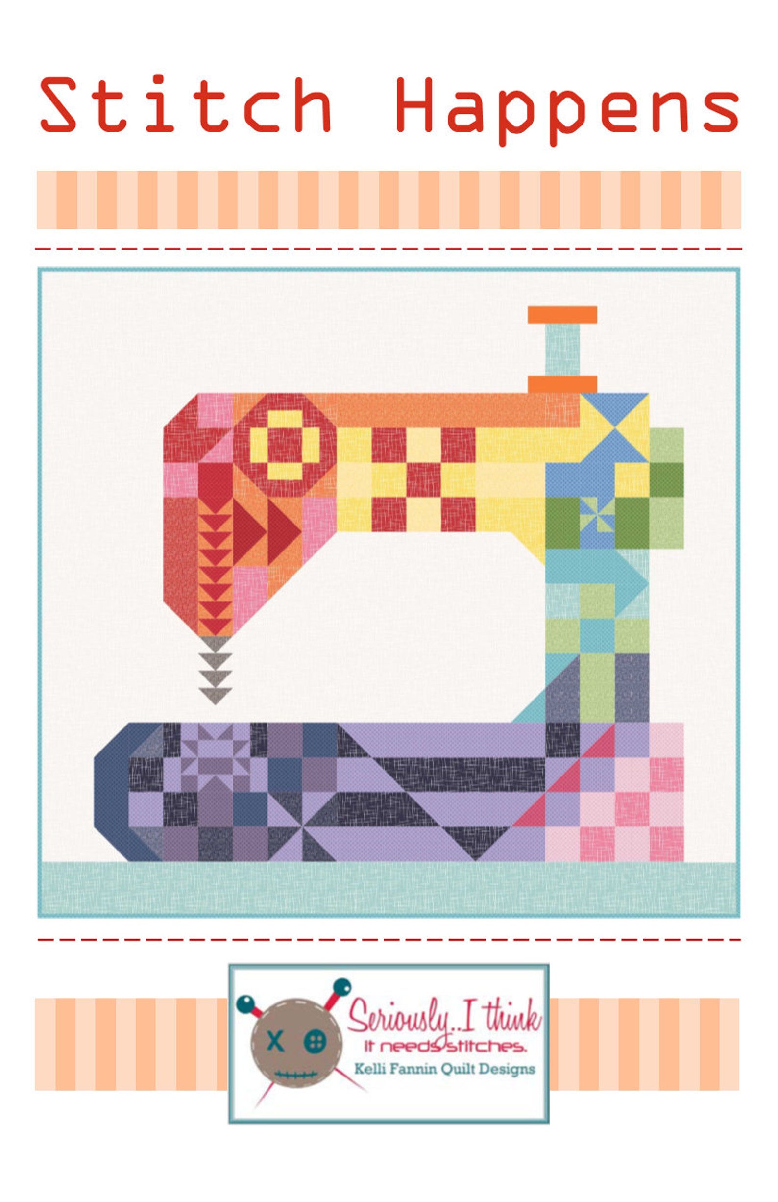 Stitch Happens Quilt Pattern Etsy