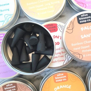 1 Inch TOP FLOW Incense Cones, Multiple Scents Available & New Fragrances