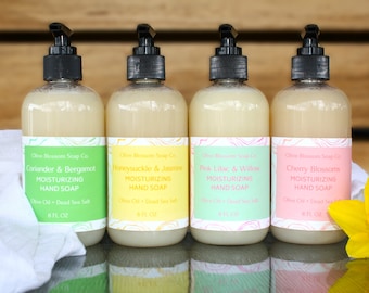Spring Scented Moisturizing Hand Soap With Dead Sea Salt