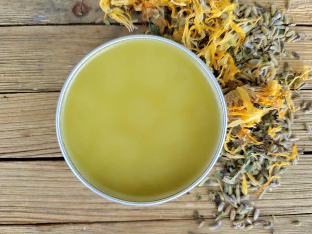 All Purpose Herbal Salve Lavender and Chamomile Essential - Etsy