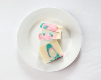 Sweet Magnolia Soap, Handmade Cold Process Bar for Hands and Bodies, Olive and Coconut Oils, Kokum and Shea Butter