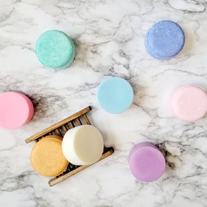 Shampoo And Conditioner Bar Set, Large Zero Waste Bars image 5