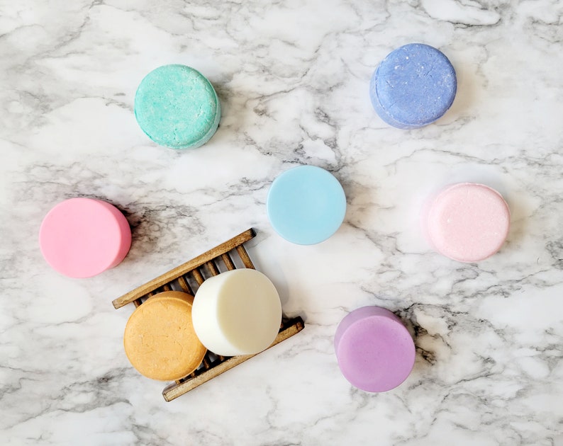 Shampoo And Conditioner Bar Set, Large Zero Waste Bars image 5