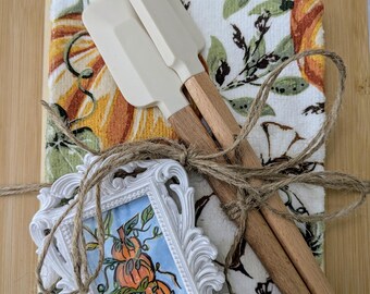 Pumpkin Gift Set... Client Gift... Housewarming Gift