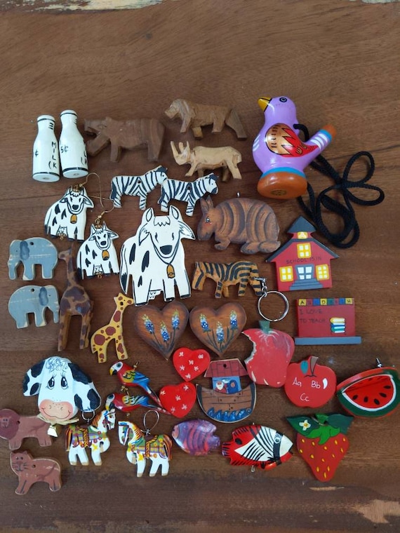 Wooden Jewelry Lot