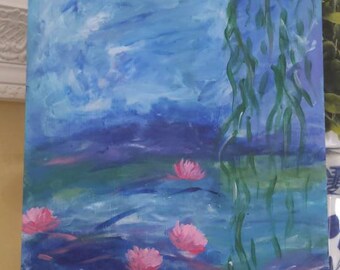 Lilies Painting