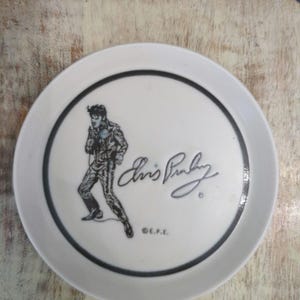 Elvis Presley Commemorative Plate
