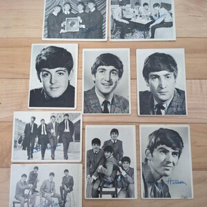 Vintage Topps Beatles Trading Cards