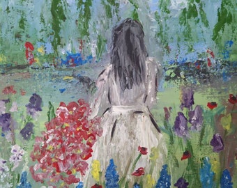 Flower Fields Painting