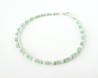sage green bracelet