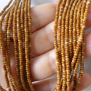brown seed bead necklace, Boho Necklaces - Gifts for Women , bohemian necklace, brown jewelry image 8