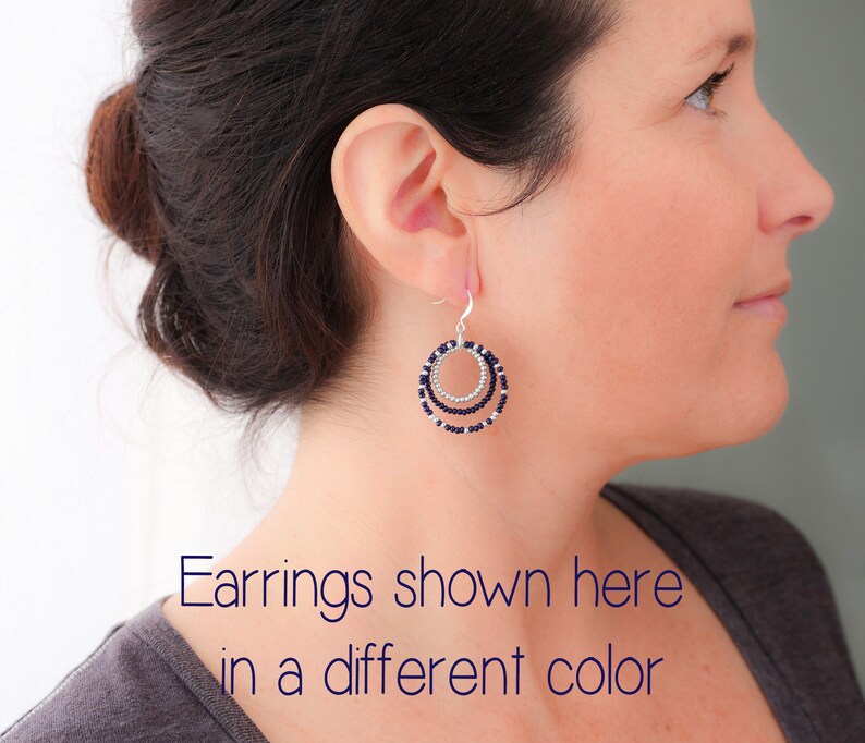 Caramel and Gold Earrings Brown Earrings Dangling Hoop Etsy