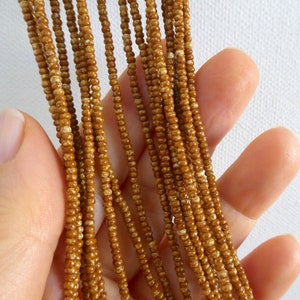 brown seed bead necklace, Boho Necklaces - Gifts for Women , bohemian necklace, brown jewelry image 4
