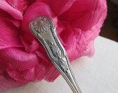 Demitasse Spoon - Silver Plate in quot Kings quot Pattern by Gorham - Antique
