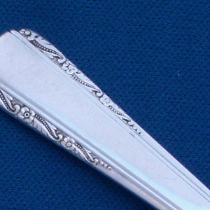 Cocktail or Seafood Fork in Sterling Silver &quot;Courtship&quot; Pattern - Vintage