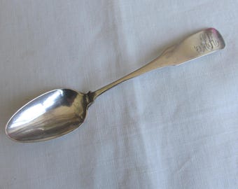 Coin Silver Teaspoon - Antique