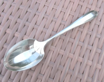 Sugar Spoon in "Patrician" Silver Plate Pattern - Antique