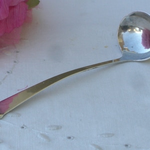 Cream Ladle - Sterling Silver Ladle - Vintage - Free Shipping