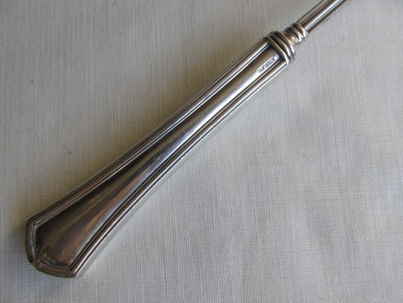 Cold Meat Fork Vintage Meat Fork with Sterling Silver Handle