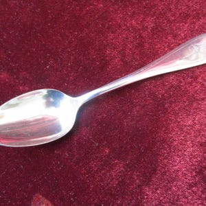 Set van 5 zilveren demitasse-lepels met 'B'-monogram - antiek - gratis verzending