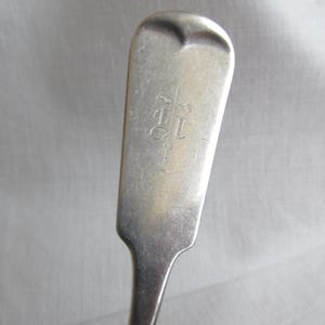 Coin Silver Teaspoon - Antique