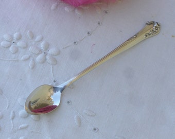 Child's Spoon - Baby Feeding Spoon Sterling Silver "Engagement" - Baby or Christening Gift - Vintage