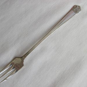 vintage silver plated horsd/'deuver fork