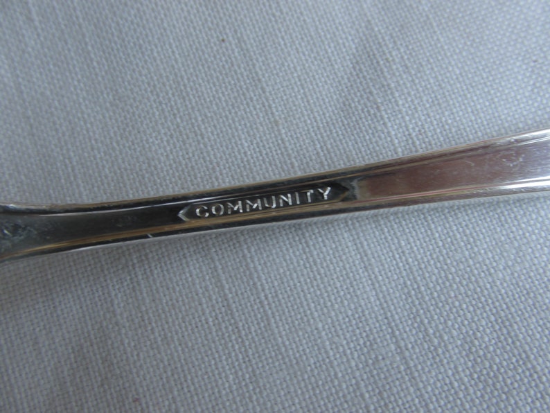 Teaspoons Vintage Set of 4 Silver Plate Milady
