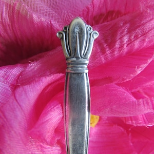 Demitasse Spoon in Sterling Silver "Jenny Lind" - Vintage