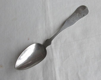 Coin Silver Teaspoon - Antique