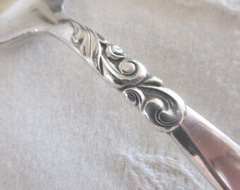 Salad Fork in "South Seas" Silver Plate Pattern - Vintage