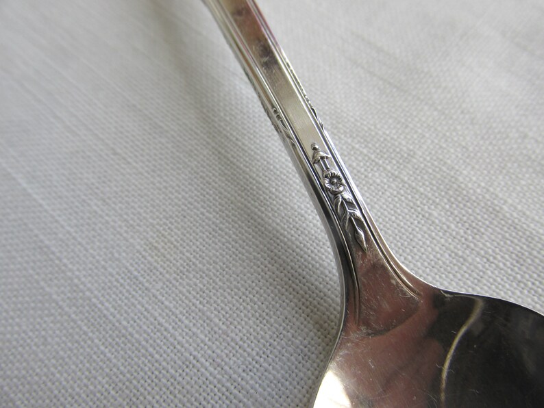 Teaspoons Vintage Set of 4 Silver Plate Milady