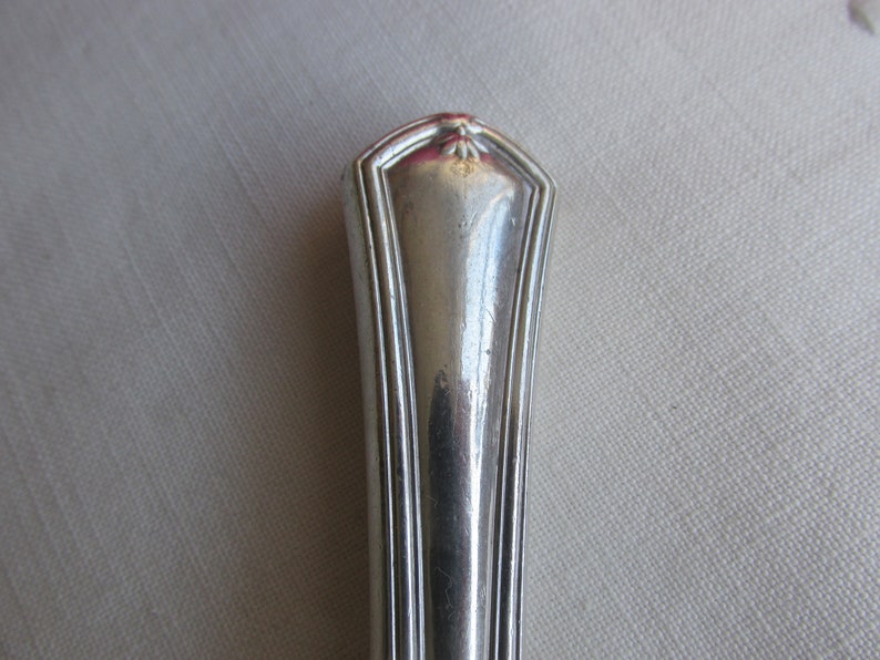 Cold Meat Fork Vintage Meat Fork with Sterling Silver Handle