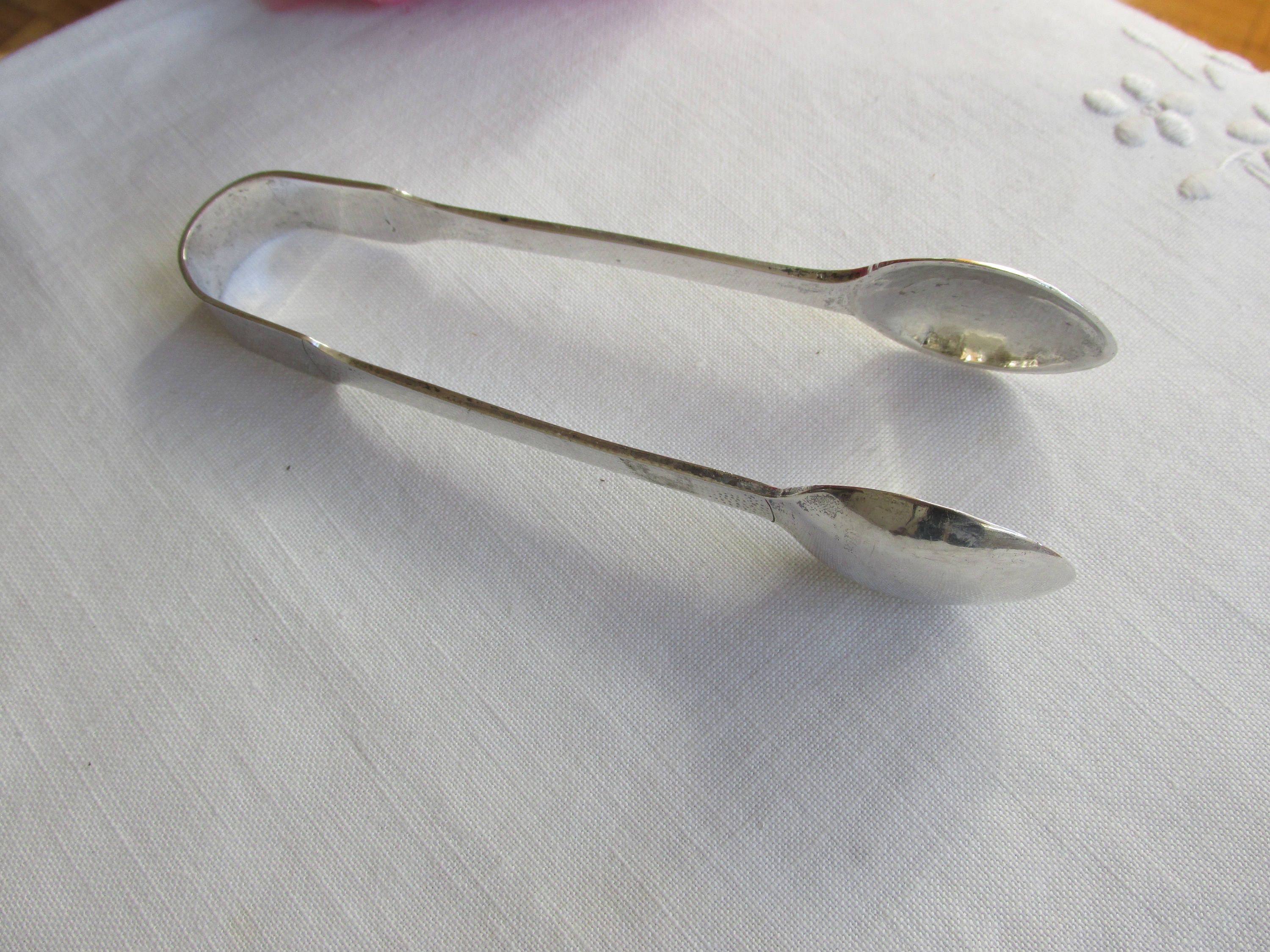 Sugar Tongs Silver Plate Tongs Vintage Etsy